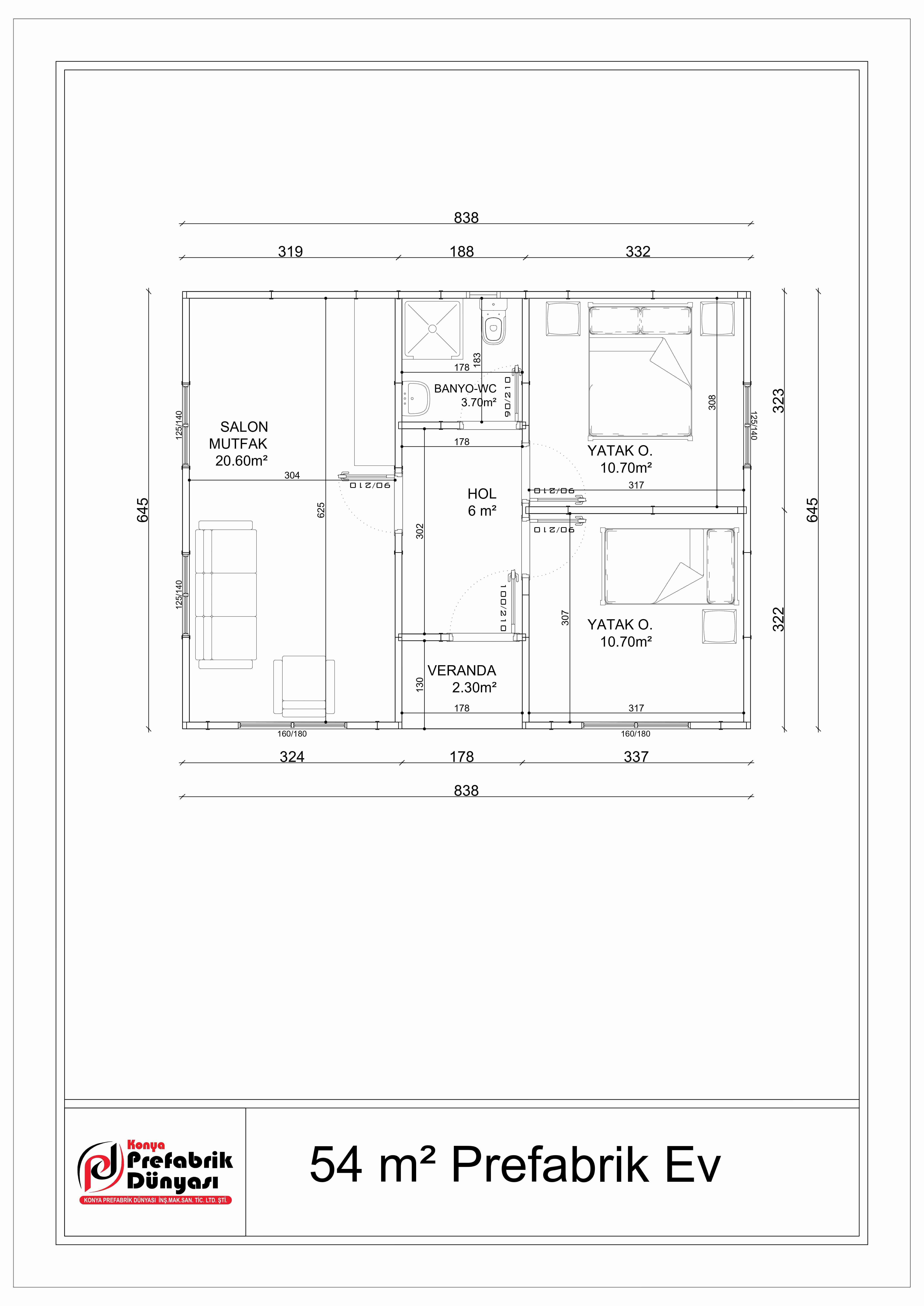 54 M2