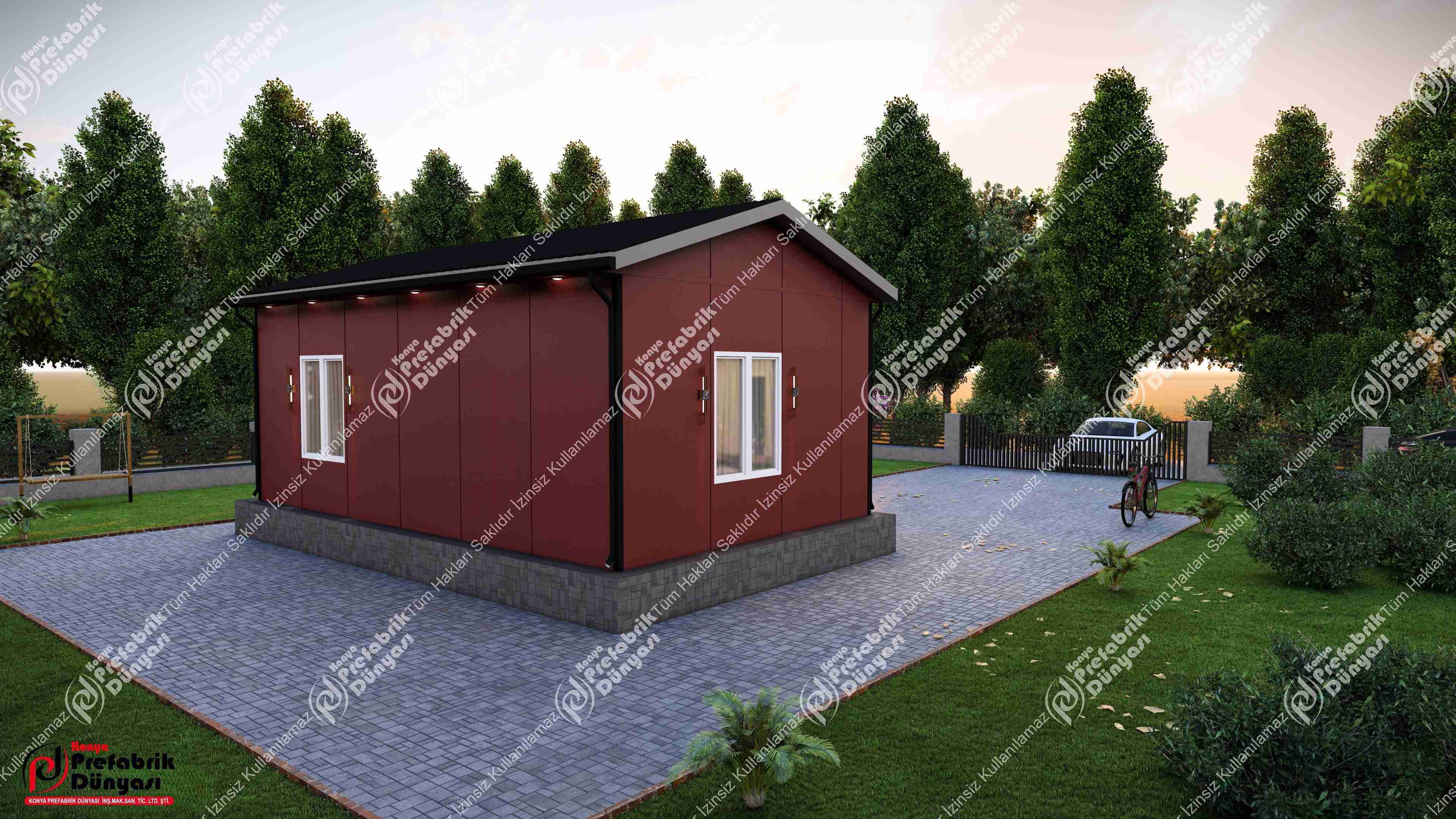 45 M2 Verandasız
